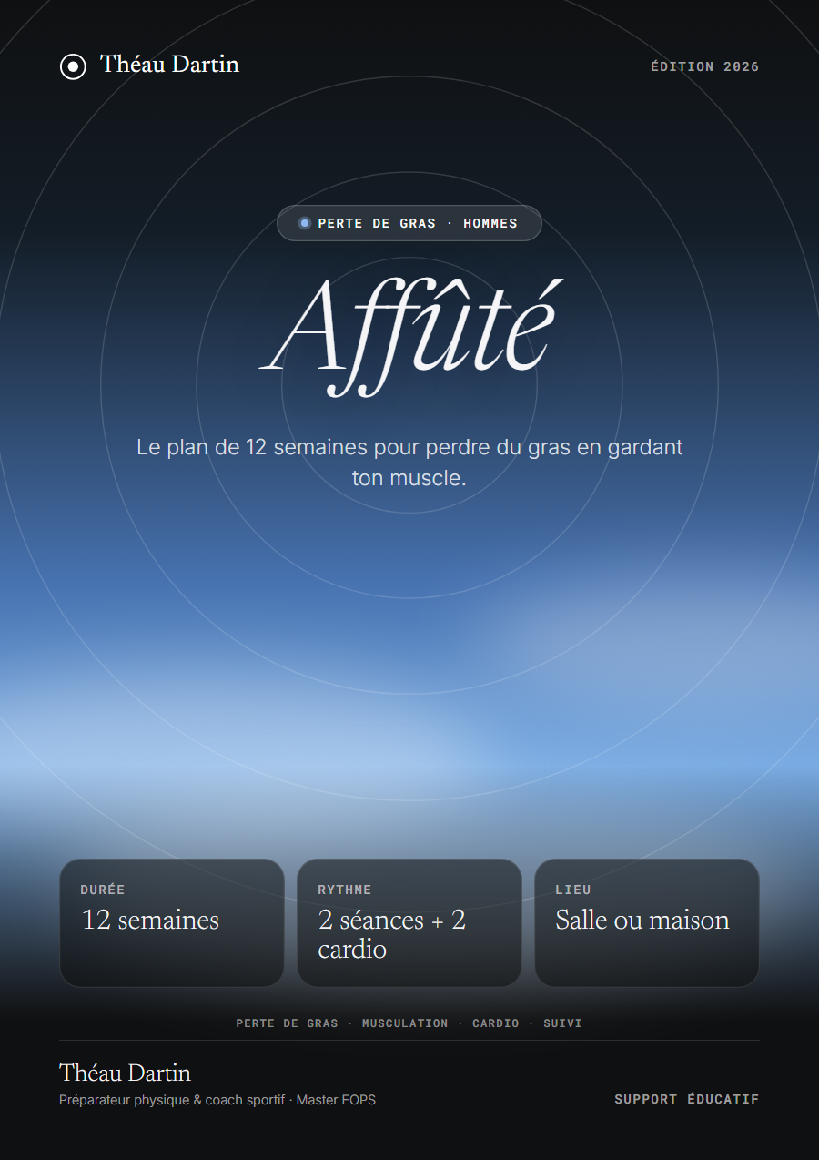 Couverture de l’e-book Affûté — Perte de gras homme