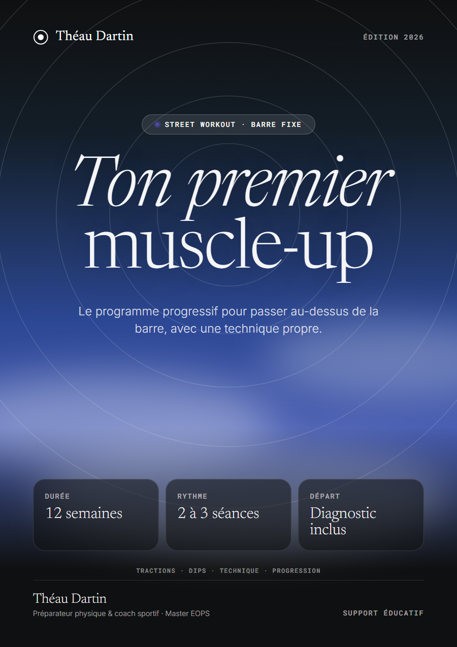 Couverture de l’e-book Ton premier muscle-up